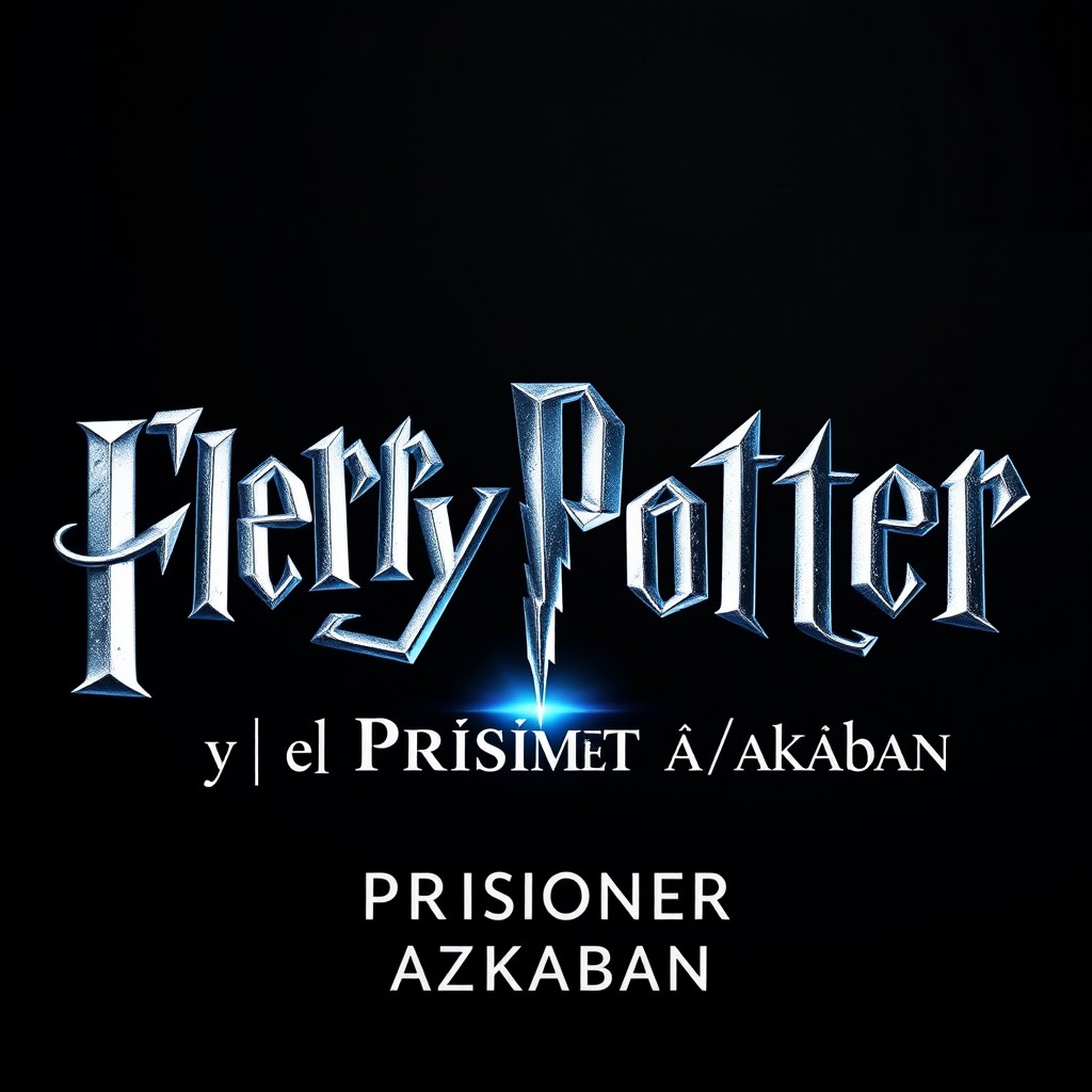 Logo design featuring the text "Elena Potter" in a large, bold, authentic Harry Potter typography with sharp gothic edges, all in the same cinematic style as the official Harry Potter movie titles