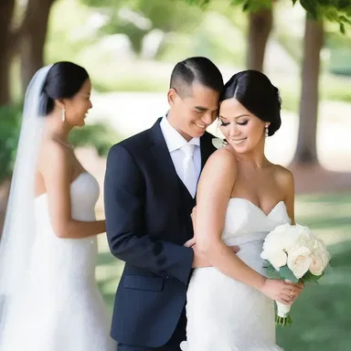 Their wedding ceremony was the culmination of their love and commitment to each other.