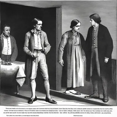 The culmination of the tragic play occurred when the main character's treachery was finally revealed, leading to their downfall.