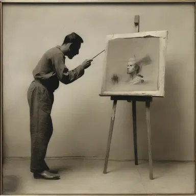 The artist's masterpiece was the culmination of years of study and practice, showcasing their unique vision and skill.