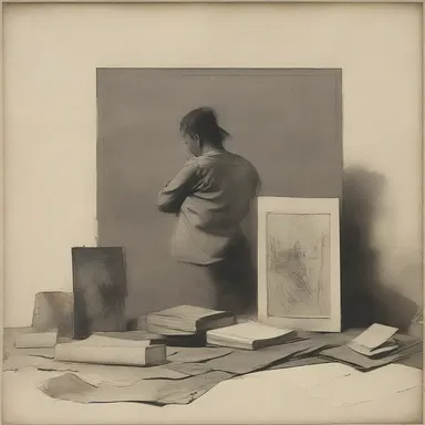 The artist's masterpiece was the culmination of years of study and practice, showcasing their unique vision and skill.