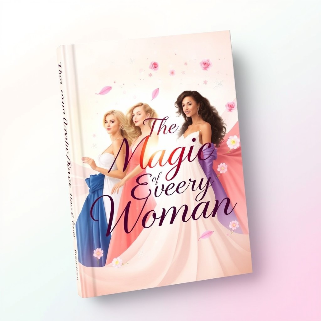 A beautiful and inspiring book cover for women titled 'The Magic of Every Woman'