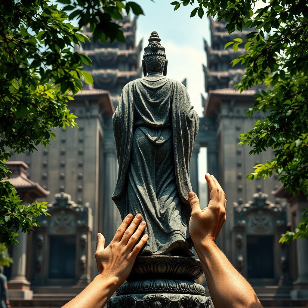 Artistry in Motion: The Majestic Statue