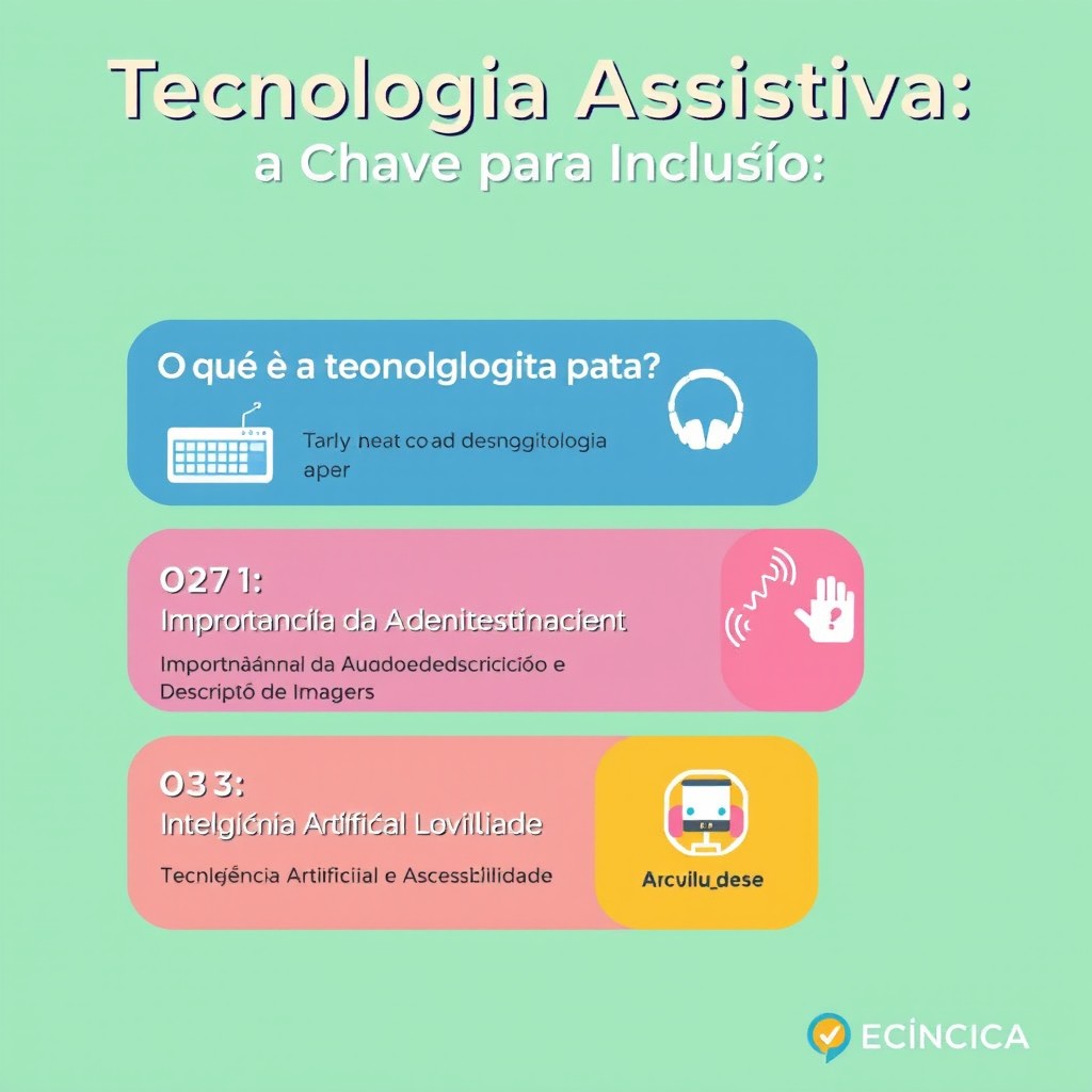 A colorful and engaging Instagram post graphic focusing on Assistive Technology