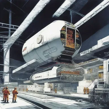 The liftman of the futuristic space station had the responsibility of transporting astronauts between different levels of the complex.