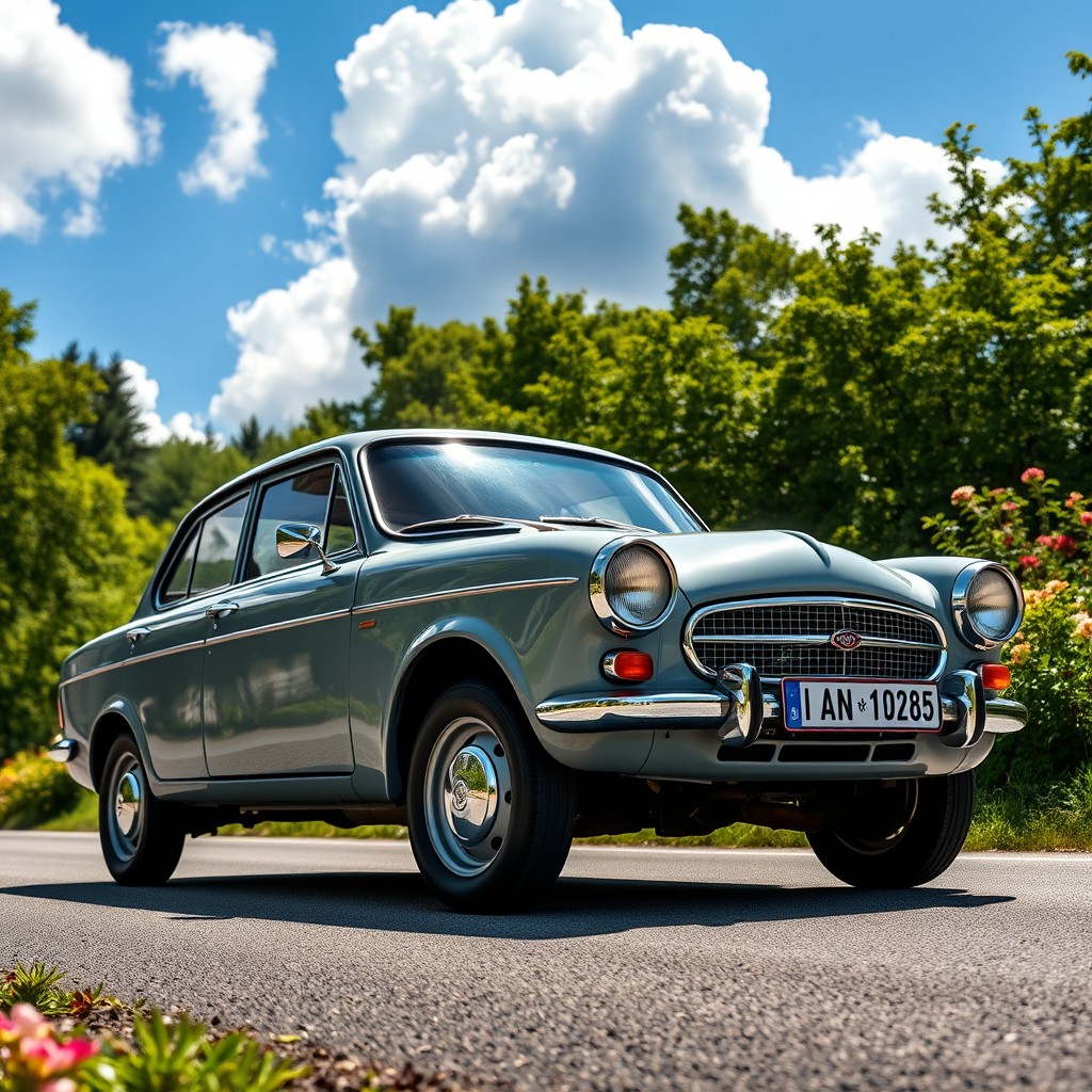 A detailed image of a 2025 ZAZ 1102 Slavuta, showcasing its modern design and classic features