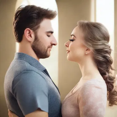He couldn't hold back his feelings any longer and professed his love for her.