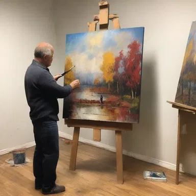 The artist wanted to hold back his painting until it was complete and fully realized.