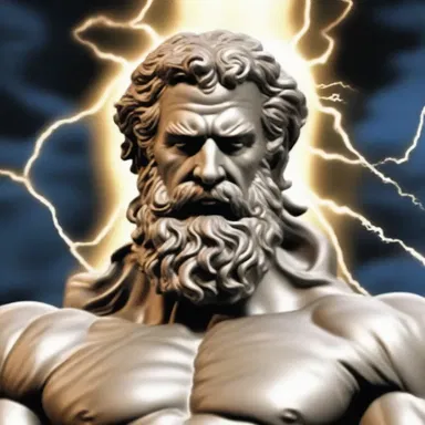 In Greek mythology, Zeus could hold back his anger until he felt it was necessary.