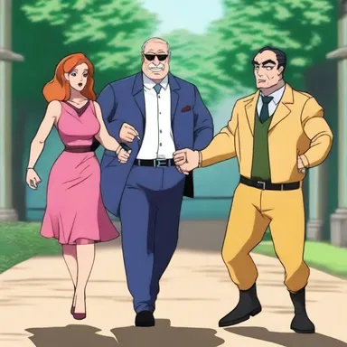 In the episode, the character eagerly wanted to chase the villain but had to hold back due to a clever plan.