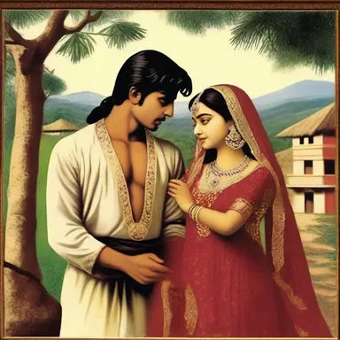 In the tragic love story, the villagers lapidated the forbidden lovers due to their relationship being frowned upon.