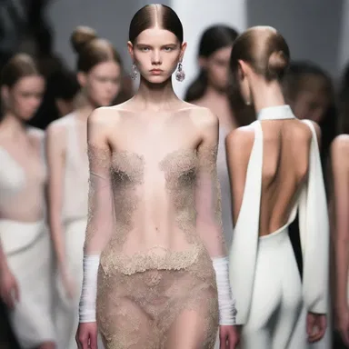 The ungrateful model showed no appreciation for the designer's exquisite collection, causing tension backstage.