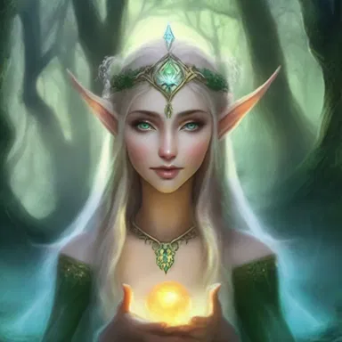 In the magical realm of Elvoria, the ancient elves possess the power of soaking up elemental energies to enhance their mystical abilities.