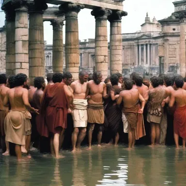 One significant historical event where cultural assimilation occurred was the soaking up of Roman culture by the Britons during the Roman occupation of Britain in the 1st century AD.