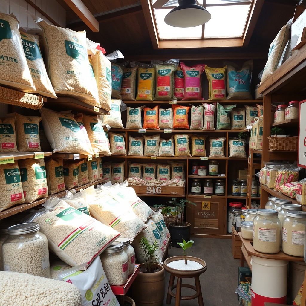 Designing a Cozy Rice Store: Aesthetic and Functional Insights