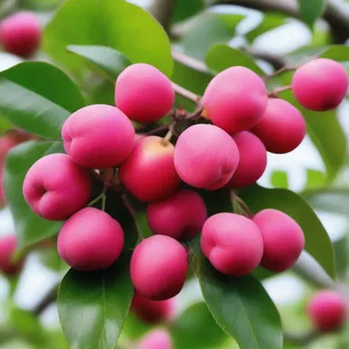 According to ancient mythologies, the rose apple tree was considered a sacred symbol of fertility by the gods.