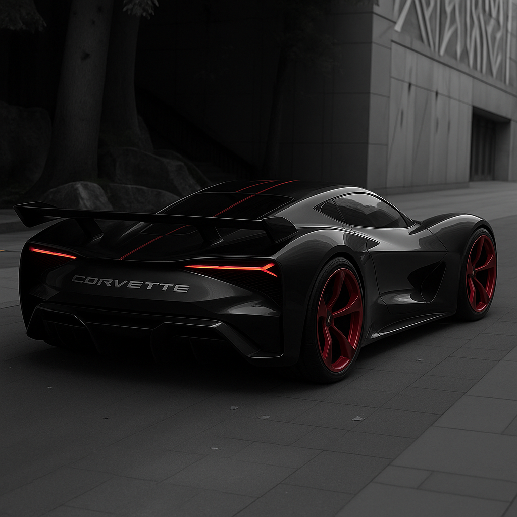 Corvette conceptcar design 2025