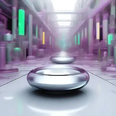 In the distant future, humans have developed advanced technology that can turn anything into a colourless substance.