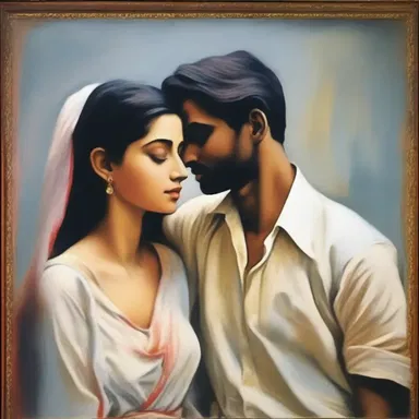 The love story revolved around a painter who lost his sight and saw the world in a colourless palette.