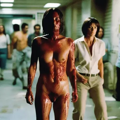 The movie was an unedifying experience, filled with gratuitous violence and disturbing imagery.