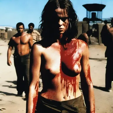 The movie was an unedifying experience, filled with gratuitous violence and disturbing imagery.