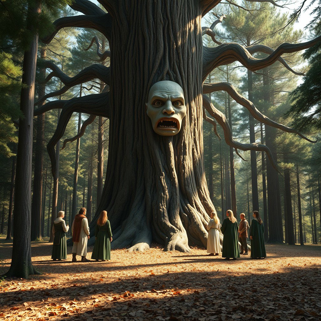 Enchanting Treant: A Fantasy Giant