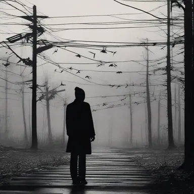 The stripped-down soundtrack of the movie includes only a few eerie notes, creating a chilling atmosphere.