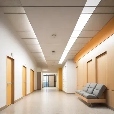 The design of the mental health facility took into consideration the needs of patients with catatonic schizophrenia, creating spaces that were calming and conducive to their condition.