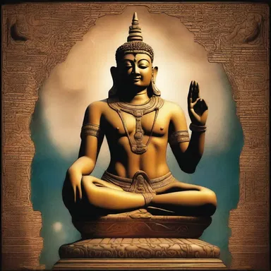 The ancient deity was known for his contemplative nature, often pondering the mysteries of the universe.