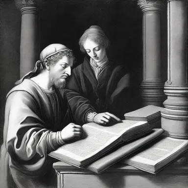 During the Renaissance, many scholars engaged in contemplative study of ancient texts to uncover the knowledge of the past.