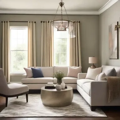 The interior designer selected a descriptive adjective 'cozy' to capture the ambiance of the room.