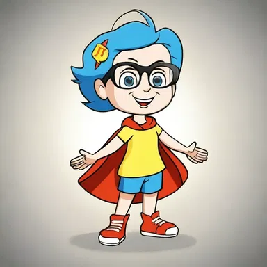 The cartoon character had special powers that were passed down through the enatic line of her family.