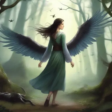 In the fantasy novel, the protagonist's enatic heritage gave her the ability to communicate with magical creatures.