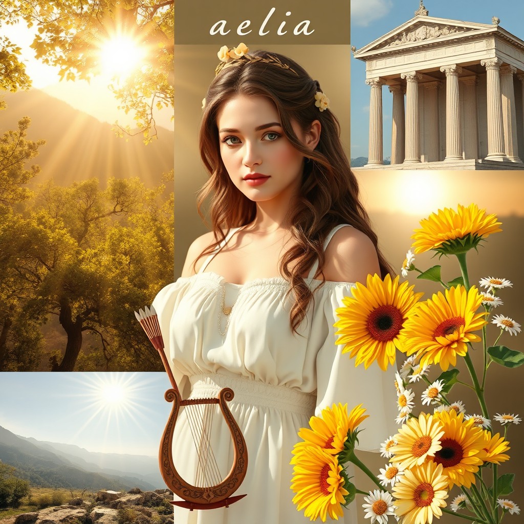 Aelia: The Daughter of Apollo Mood Board