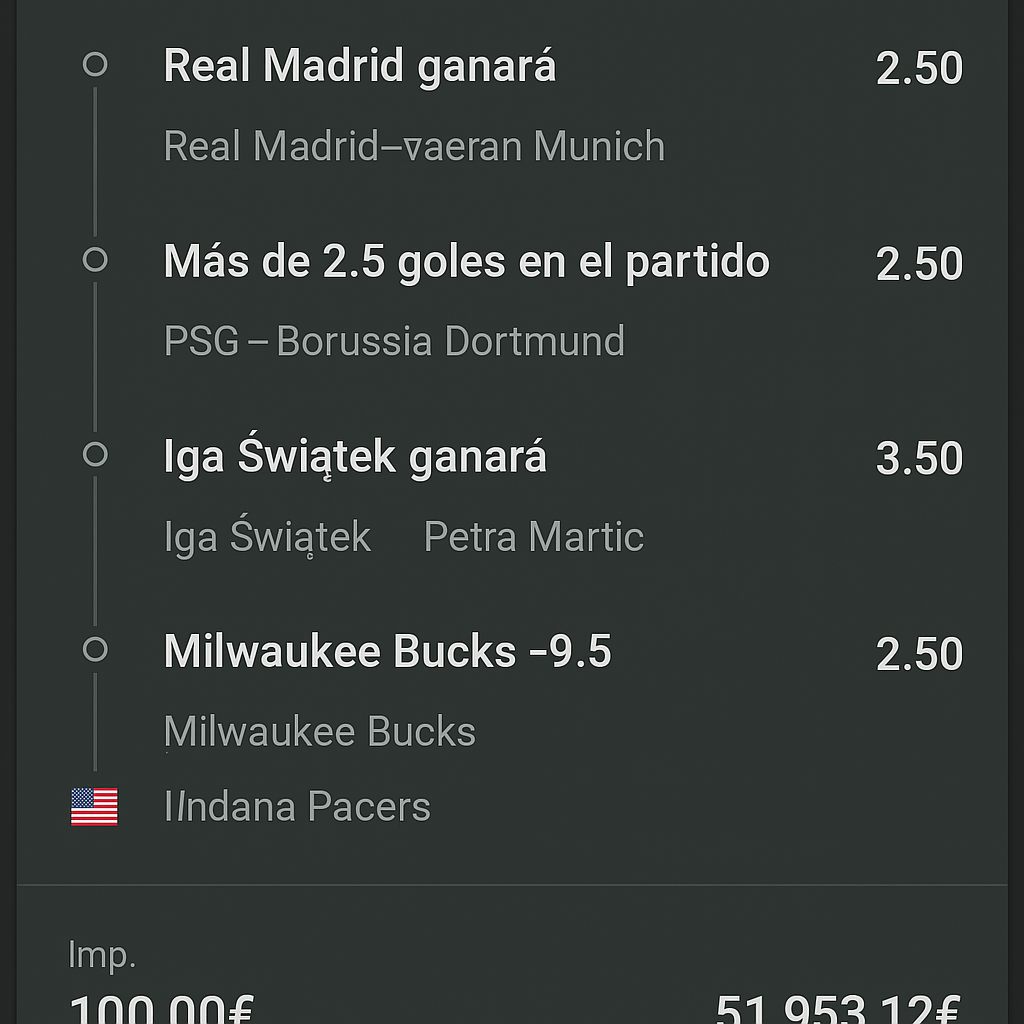 A sleek, modern betting application interface with a dark theme showcasing various betting options