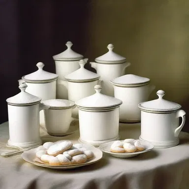 During the French Revolution, casters were commonly used in banquets to sprinkle powdered sugar on desserts.