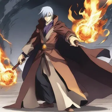 In the popular anime series, the caster used their power to shape molten metal into a formidable weapon.