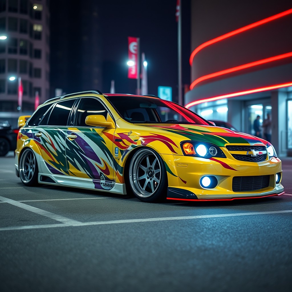 A striking Chevrolet Omega 2005 model featuring a powerful 3