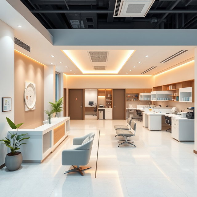 Elevate Your Space: Clinical Laboratory Reception & Lab Design
