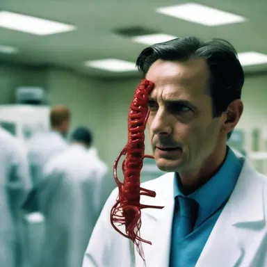 The protagonist's life is hanging by a thread as the artery mesenterica becomes a central plot element in the thrilling medical movie.