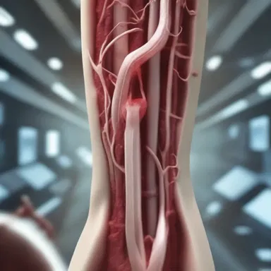 In the futuristic science fiction novel, advancements in technology allow for the regeneration of the artery mesenterica to save lives.