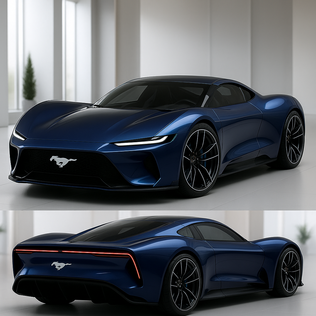 Ford hypercar design conceptcar mustang