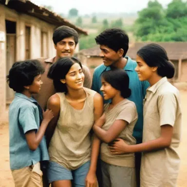 The film portrayed a heartwarming story of a group of friends who offered succor and support to each other in times of trouble.