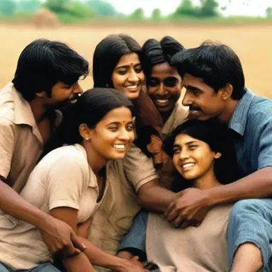 The film portrayed a heartwarming story of a group of friends who offered succor and support to each other in times of trouble.
