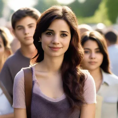 In the movie, the main character looks for succor from her friends after a devastating breakup.