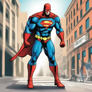 The superhero relies on the support of the citizens to provide succor in times of crisis.
