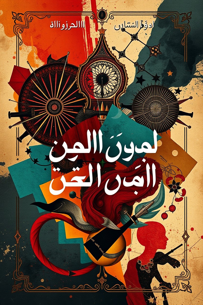 A book cover design featuring the title 'برجام از بدر تا احد' prominently displayed in elegant Persian script