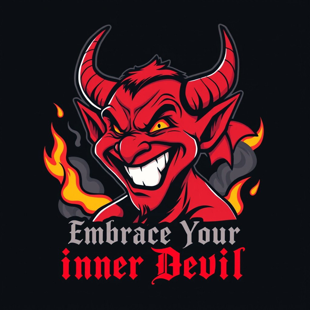 Dare to Embrace the Mischief: Bold Devil Design