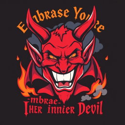 Dare to Embrace the Mischief: Bold Devil Design