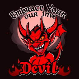 Dare to Embrace the Mischief: Bold Devil Design